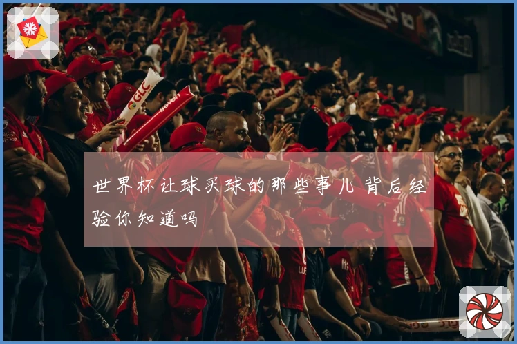 世界杯让球买球的那些事儿 背后经验你知道吗