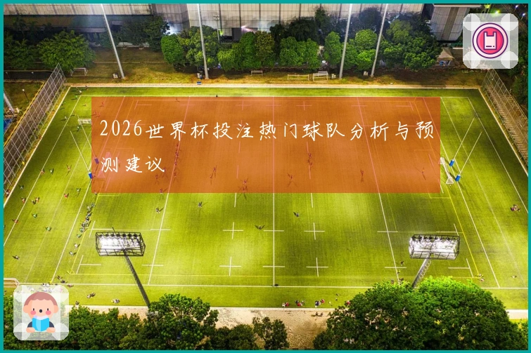 2026世界杯投注热门球队分析与预测建议